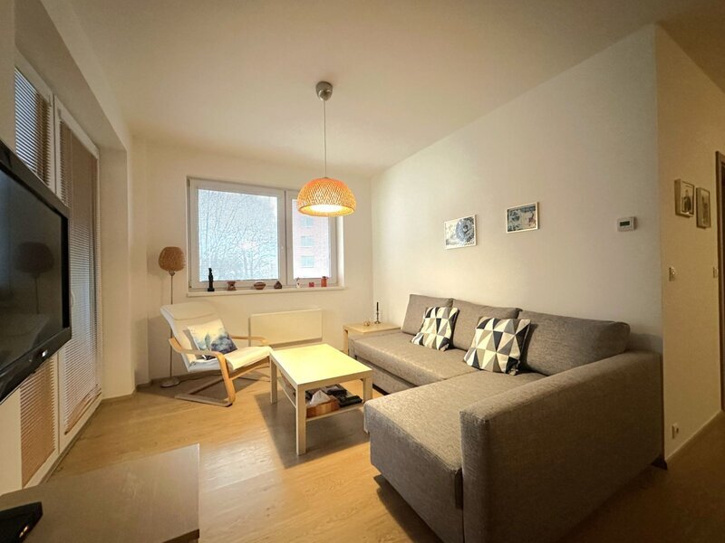 Pronájem moderního bytu 2+kk s terasou, výtahem a sklepem v centru Zlína