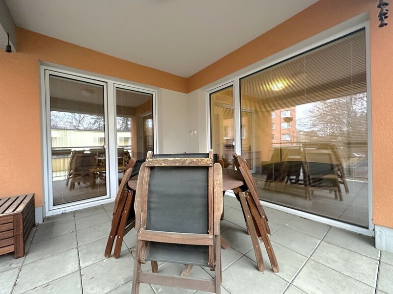 Pronájem moderního bytu 2+kk s terasou, výtahem a sklepem v centru Zlína