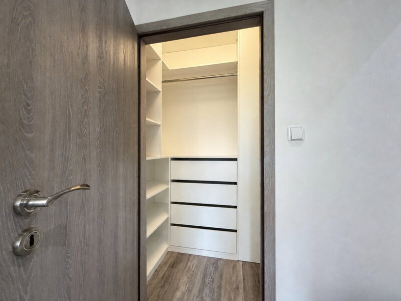 Pronájem bytu 2+1 s balkonem, 62 m² – Zlín, Jižní Svahy, ul. Křiby