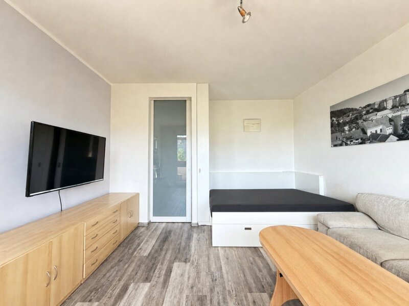 Pronájem bytu 2+1 s balkonem, 62 m² – Zlín, Jižní Svahy, ul. Křiby