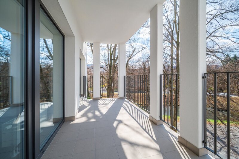 Pronájem nového bytu 2+kk s terasou a garážovým stáním, Zlín – Rezidence u Soutoku