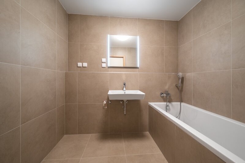 Pronájem nového bytu 2+kk s terasou a garážovým stáním, Zlín – Rezidence u Soutoku