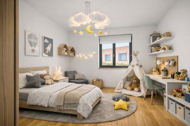 Na prodej moderní rodinný dům ve fázi uzavřené hrubé stavby v žádané lokalitě Zlín - Prštné