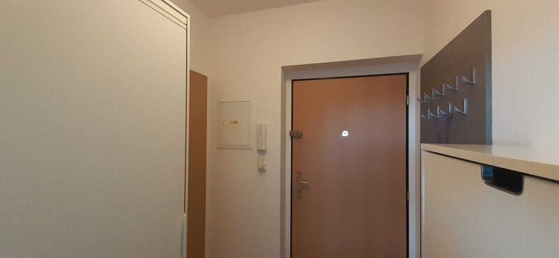 Pronájem 1+kk v novostavbě, Zelinova na Jižních Svazích, s lodžií, sklepem, luxusní výhled z lodžie