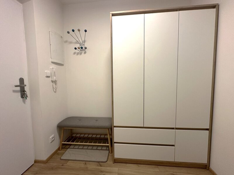 Pronájem krásného bytu 1+kk se zahrádkou a parkovacím stáním – Malenovice, Hřebíčkova