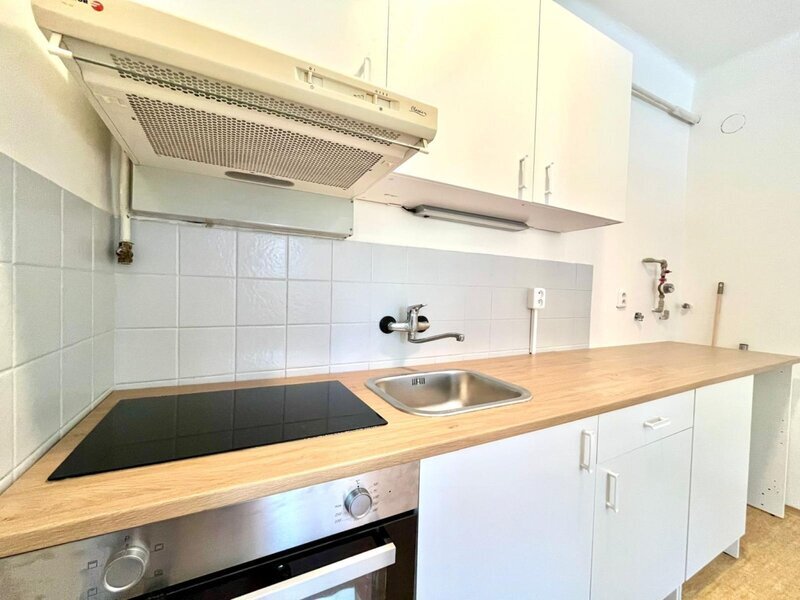 Prostorný byt 1+1 se zahrádkou, půdou a velkým sklepem – Hulín, centrum města