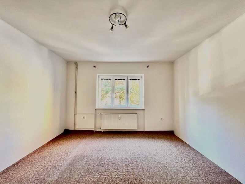 Prostorný byt 1+1 se zahrádkou, půdou a velkým sklepem – Hulín, centrum města