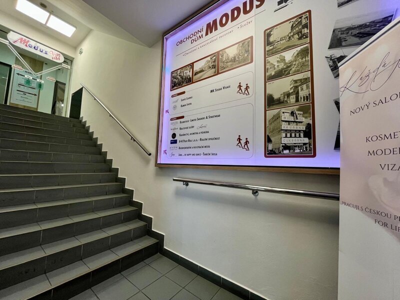 Pronájem komerčních prostor 70 m² – centrum Zlína, ulice Bartošova