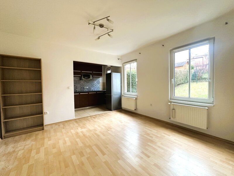 Prodej čtvrt domku 3+kk se zahradou a jedním parkovacím stáním – Zlín, Letná - ulice Kotěrova