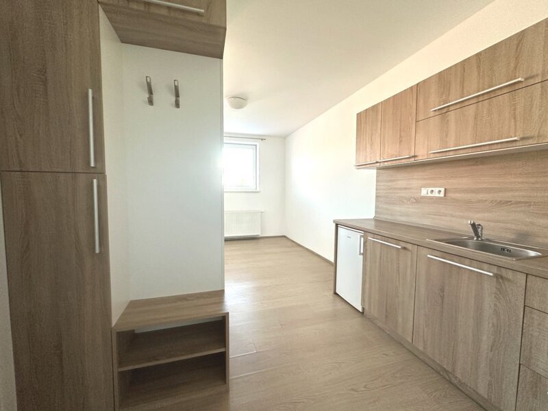 Pronájem bytu 1+kk s parkovacím stáním, 29 m², Zlín – Bartošova čtvrť
