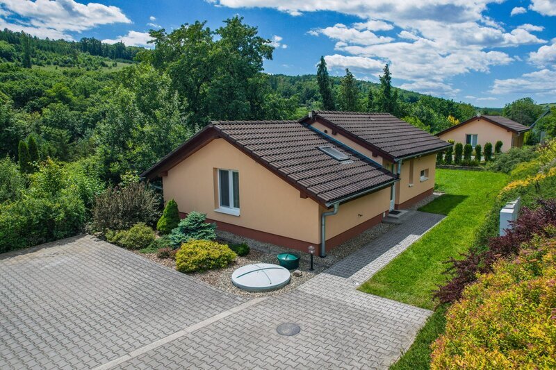 Prodej RD 3+kk 79 m2, se třemi parkovacími místy, s terasou, se zahradou, obec Bohuslavice u Zlína