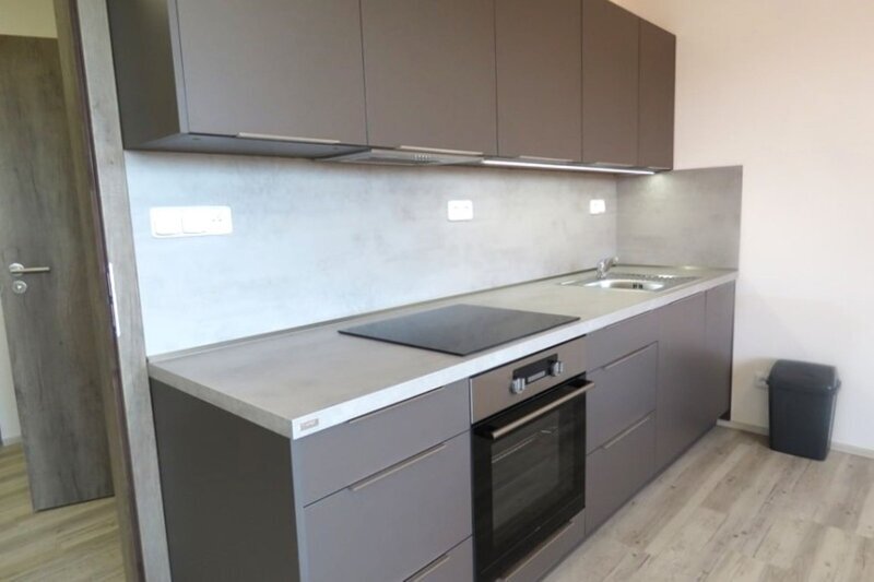 Pronájem moderního bytu 1+kk s terasou – Bartošova čtvrť