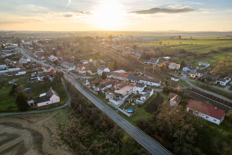 Stavební pozemek v klidné lokalitě Spytihněv u Uherského Hradiště.