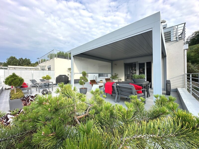 Prodej exkluzivního bytu 3+kk s velkou terasou a výtahem v centru Luhačovic.